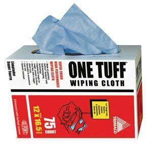 75 COUNT ONE TUFF™ DURABLE ABSORBENT WIPER CLOTHS 12